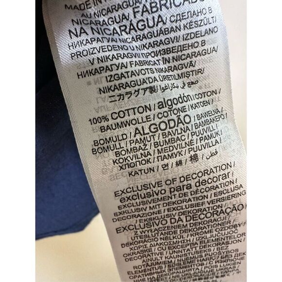 Dallas Cowboys Fanatics Navy Blue Women’s Logo Tee Size Large - Picture 5 of 6